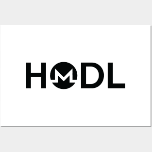 HODL (Monero) Posters and Art